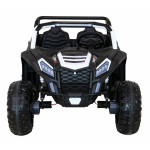Elektrické autíčko Buggy ATV Racing Dvojmiestne!!! Biela - 4 X 200 W - 24V7Ah